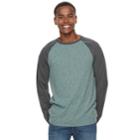 Men's Urban Pipeline&reg; Ultimate Raglan Tee, Size: Medium, Med Blue