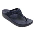 Crocs Sloane Embellished Women's Sandals, Size: 7, Light Blue