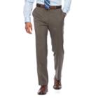 Men's Chaps Classic-fit Performance Flat-front Dress Pants, Size: 32x30, Brown