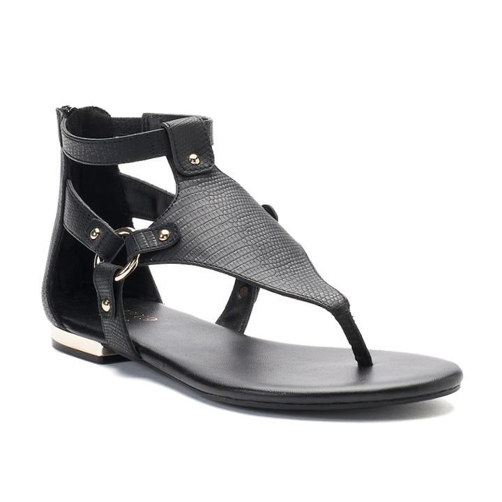 Apt. 9&reg; Client Women's Gladiator Sandals, Size: 5, Black