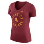 Women's Nike Usc Trojans Dri-fit Touch Tee, Size: Large, Red