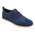 Vance Co. Ezra Men's Wingtip Dress Shoes, Size: Medium (9), Blue