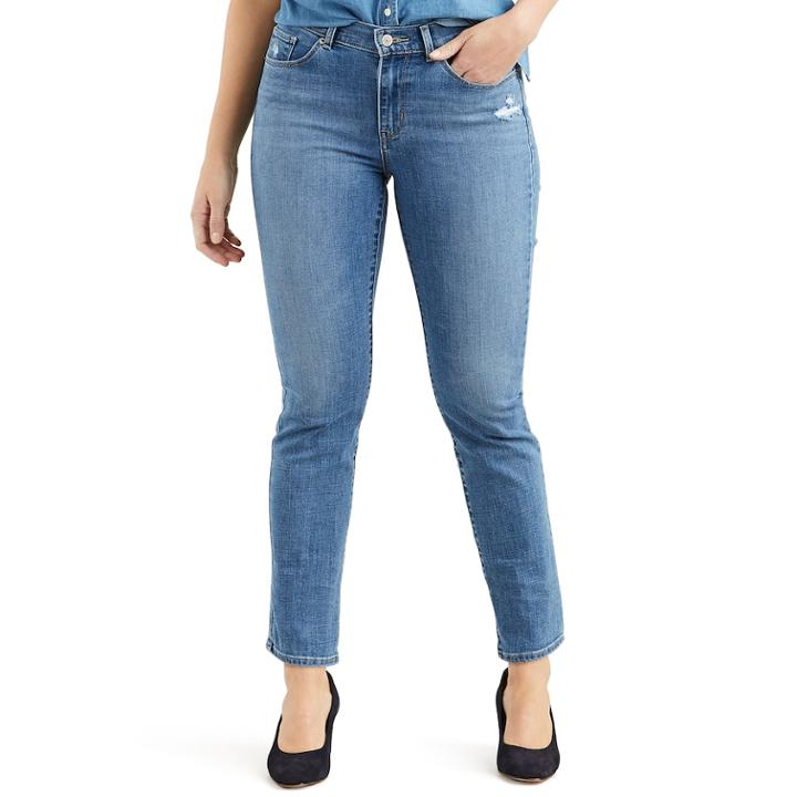 Women's Levi's&reg; Classic-fit Straight Leg Jeans, Size: 28(us 6)m, Dark Blue