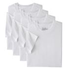 Big & Tall Hanes Classics 4-pk. Crew Tees, Men's, Size: Xxl Tall, White