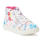 So&reg; Magician Girls' High Top Sneakers, Size: 4, White