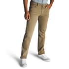 Men's Lee Regular-fit Stretch Straight-leg Jeans, Size: 40x29, Dark Beige