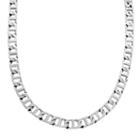 Lynx Stainless Steel Mariner Chain Necklace - 30-in. - Men, Size: 30, Grey