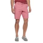 Men's Sonoma Goods For Life&trade; Flexwear Flat-front Shorts, Size: 40, Drk Orange