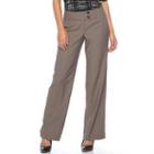 Women's Apt. 9&reg; Modern Fit Wide-leg Dress Pants, Size: 12, Black