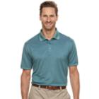 Men's Haggar In Motion Regular-fit Stretch Polo, Size: Large, Blue