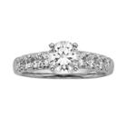 Round-cut Igl Certified Diamond Engagement Ring In 14k White Gold (1 3/4 Ct. T.w.), Women's, Size: 7