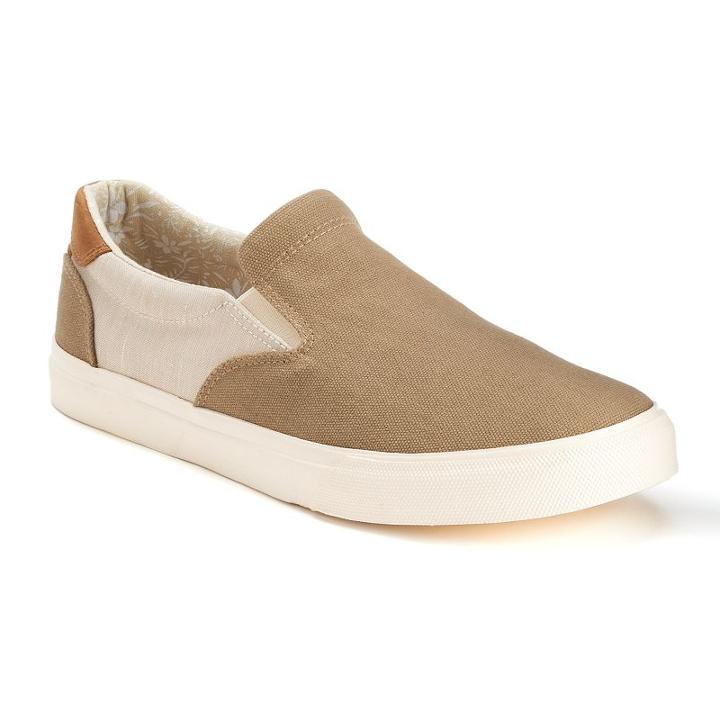 Crevo Baldwin Men's Slip-on Shoes, Size: 13, Natural