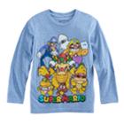 Boys 4-10 Jumping Beans&reg; Super Mario Bros Villains Character Graphic Tee, Size: 10, Med Blue