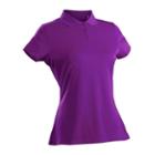 Nancy Lopez Luster Golf Polo - Women's, Size: Medium, Purple