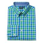 Big & Tall Croft & Barrow&reg; True Comfort Regular-fit Dress Shirt, Men's, Size: 18.5 38/9t, Green