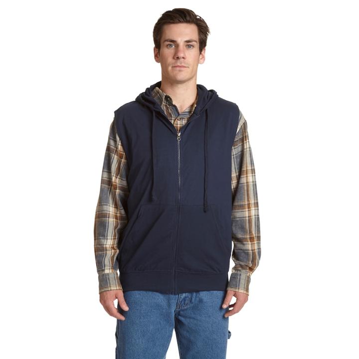 Men's Stanley Classic-fit Zippered Hoodie, Size: Xxl, Blue (navy)