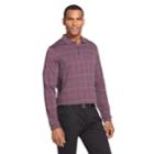 Men's Van Heusen Flex Classic-fit Windowpane Polo, Size: Xxl, Purple