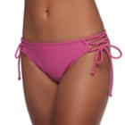 Mix And Match Lace-up Hipster Bikini Bottoms, Teens, Size: Xl, Pink