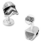 Star Wars: Episode Vii The Force Awakens 3d Captain Phasma Helmet Cuff Links, Men's, Silver