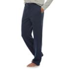 Men's Croft & Barrow&reg; Sweater Fleece Lounge Pants, Size: Medium, Blue