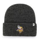 Adult '47 Brand Minnesota Vikings Brain Freeze Knit Hat, Men's, Black