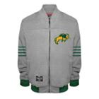 Men's Franchise Club North Dakota State Bison Edge Fleece Jacket, Size: Small, Grey