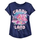 Girls 4-10 Jumping Beans&reg; Candy Land Game Graphic Tee, Size: 6, Blue (navy)