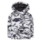 Boys 4-7 Nike Therma Abstract Logo Raglan Pullover Hoodie, Size: 7, Med Grey