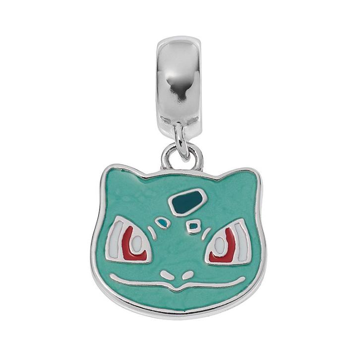 Pokemon Sterling Silver Bulbasaur Charm, Women's, Multicolor