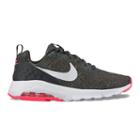 Nike Air Max Motion Low Grade School Girls' Print Sneakers, Size: 3.5, Black