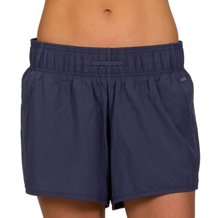 Women's Jockey Sport Air Woven Running Shorts, Size: Large, Med Blue