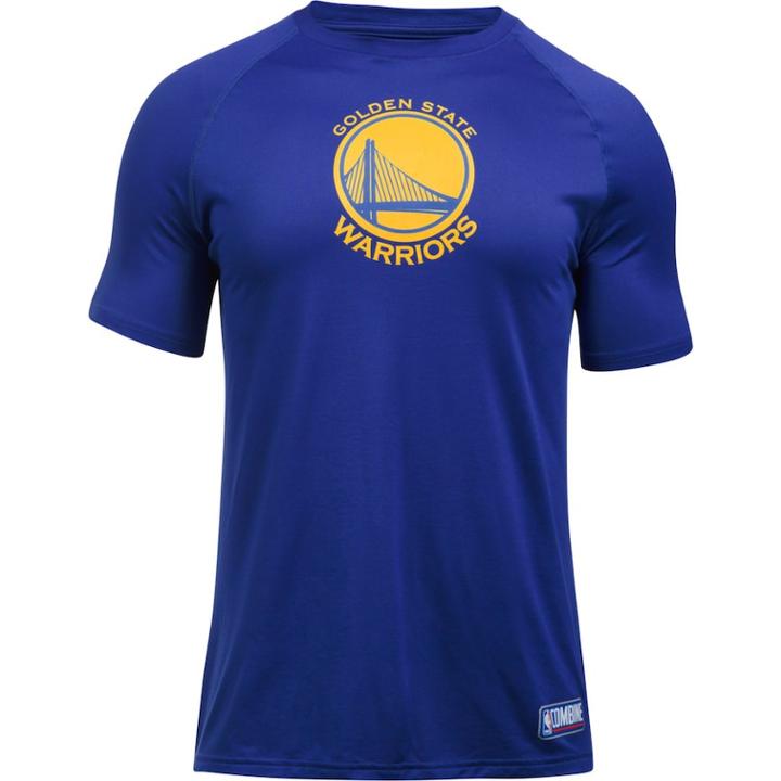 Men's Under Armour Golden State Warriors Primary Logo Tech Tee, Size: Medium, Blue