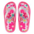 Girls 4-16 Elli By Capelli Floral Print Sport Sandals, Size: 1/2, Multi