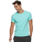 Men's Apt. 9&reg; Premier Flex Slim-fit Crewneck Sleep Shirt, Size: Xxl, Turquoise/blue (turq/aqua)