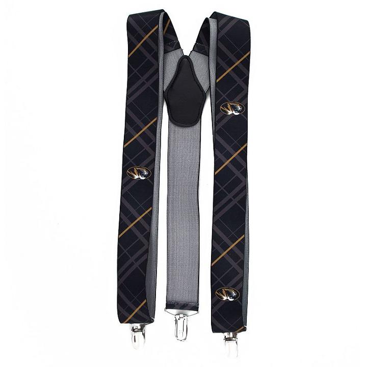Men's Missouri Tigers Oxford Suspenders, Black