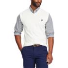 Men's Chaps Classic-fit Fine-gauge Sweater Vest, Size: Large, Natural