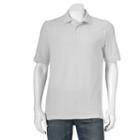 Men's Croft & Barrow&reg; Performance Pique Polo, Size: Medium, Dark Grey