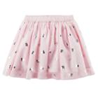 Girls 4-8 Carter's Foil Bow Tutu Skirt, Size: 8, Light Pink