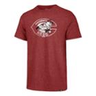 Men's '47 Brand Cincinnati Reds Throwback Tee, Size: Small, Red Red