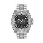 Bulova Men's Crystal Stainless Steel Watch - 96c126, Size: Large, Grey