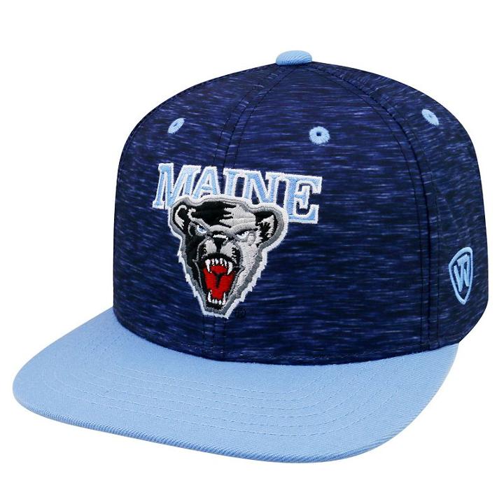 Adult Top Of The World Maine Black Bears Energy Snapback Cap, Men's, Blue (navy)
