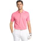 Men's Izod Champion Grid Classic-fit Performance Golf Polo, Size: Medium, Pink