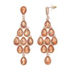 Gs By Gemma Simone Teardrop Nickel Free Kite Earrings, Women's, Pink