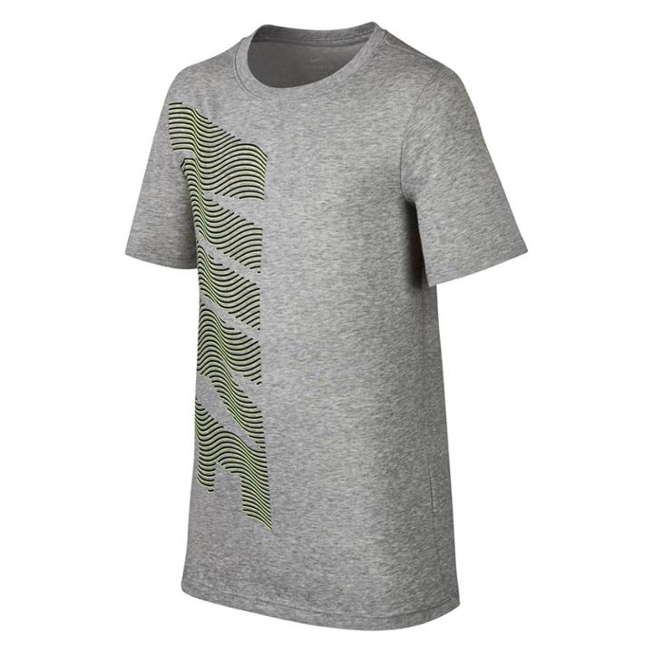Boys 8-20 Nike Dri-fit Linear Block Tee, Size: Xl, Grey