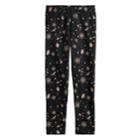 Disney's The Nutcracker And The Four Realms Girls 4-10 Foil Snowflake Print Leggings By Jumping Beans&reg;, Size: 6x, Black