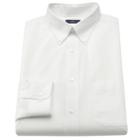 Men's Croft & Barrow&reg; Slim-fit Solid Broadcloth Button-down Collar Dress Shirt, Size: 15-34/35, White