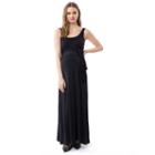 Maternity Pip & Vine By Rosie Pope Maxi Dress, Women's, Size: L-mat, Black