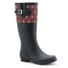 Women's Spirit Co. Alabama Crimson Tide Rain Boots, Size: 6, Black