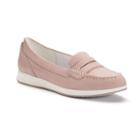 Croft & Barrow&reg; Women's Moc-toe Penny Loafers, Size: 9, Pink
