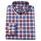 Men's Croft & Barrow&reg; Easy-care True Comfort Regular-fit Dress Shirt, Size: 16.5 36/37, Red